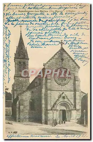 Cartes postales Bourbonne les Bains Hte Marne l'Eglise