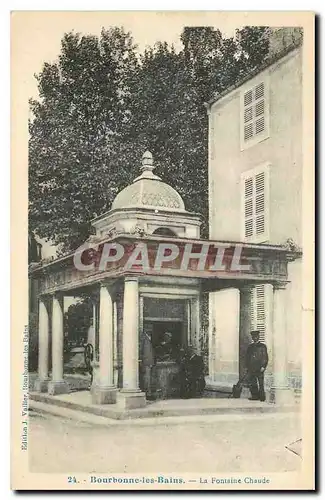 Ansichtskarte AK Bourbonne les Bains La Fontaine Chaude