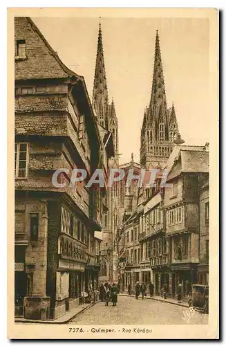 Cartes postales Quimper Rue Kereau