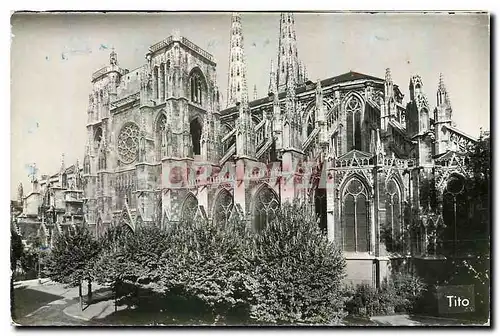 Cartes postales Bordeaux La Cathedrale Saint Andre Cote Sud
