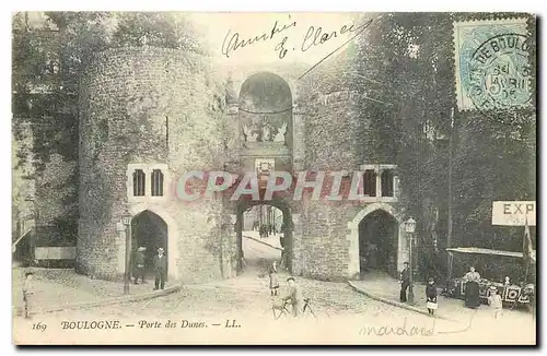 Cartes postales Boulogne Porte des Dunes