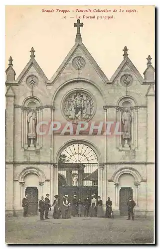 Cartes postales Grande Trappe Nouvelel Collection de 30 sujet le Portail principal