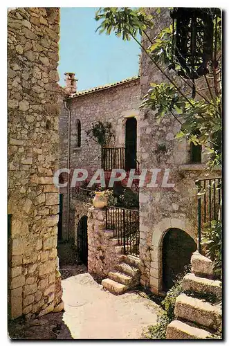 Cartes postales Les Sites Merveilleux de la Cote d'Azur Eze A M un Coin du Pittoresque village