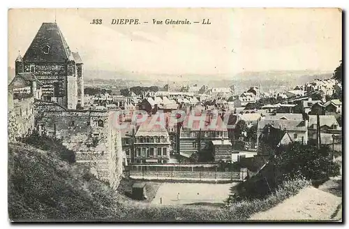 Cartes postales Dieppe vue generale