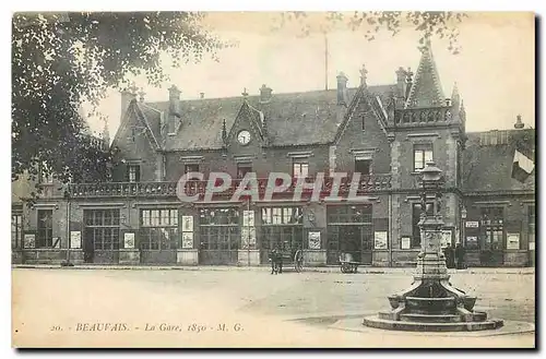 Cartes postales Beauvais la Gare