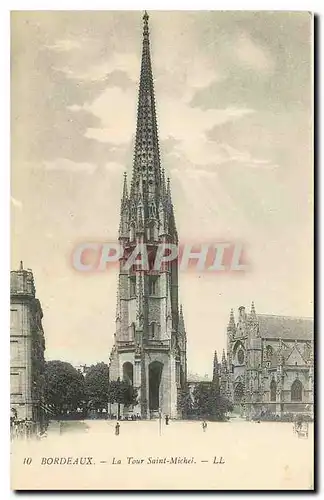 Cartes postales Bordeaux La Tour Saint Michel