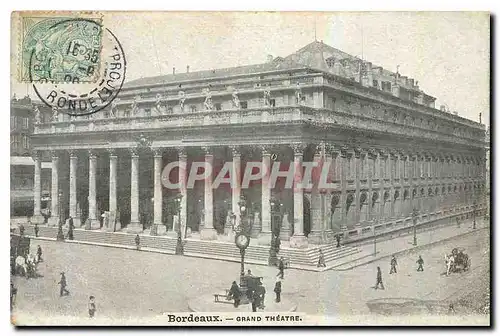 Cartes postales Bordeaux Grand Theatre