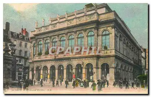 Cartes postales Lyon Le Grand Theatre