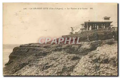 Ansichtskarte AK La Grande Cote Cote d'Argent Les Falaises et le Casino