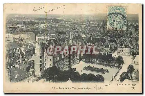 Cartes postales Nevers Vue panoramique