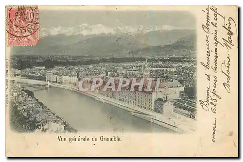 Cartes postales Vue Generale de Grenoble