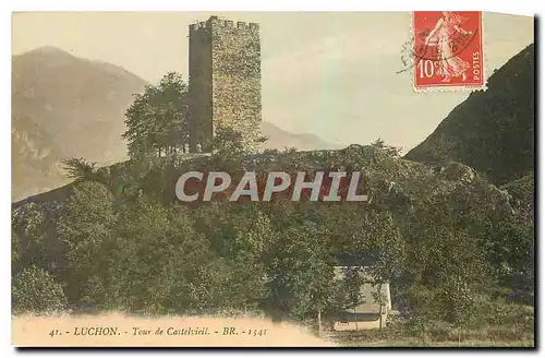 Cartes postales Luchon Tour de Castelvieil