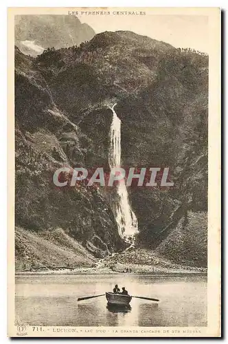 Cartes postales Luchon Lac La Grande Cascade