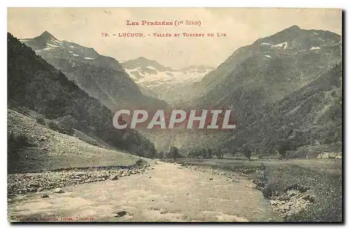 Cartes postales Luchon Vallee et Torrent du Lys