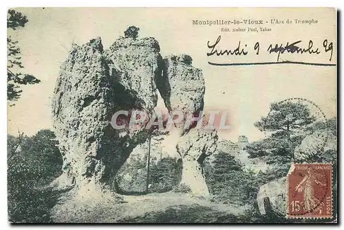 Cartes postales Montpellier le Vieux l'Arc de Triomphe