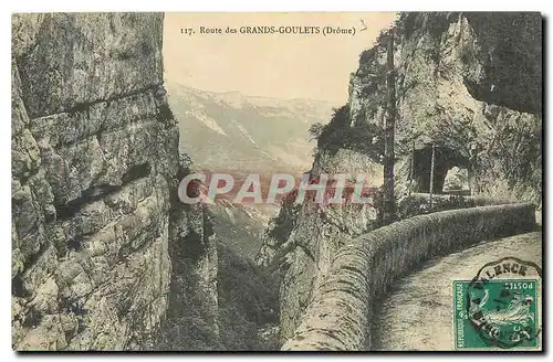 Cartes postales Route des Grands Goulets Drome