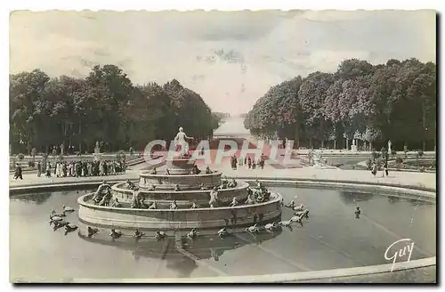 Ansichtskarte AK Versailles et ses Merveilles Parc du Chateau Le Bassin de Latone le tapis vert et le grand Canal