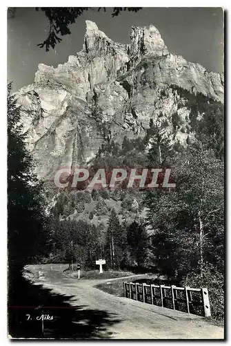 Ansichtskarte AK Six Fer a cheval Haute Savoie Le Tenneverge la Corne de Chamois