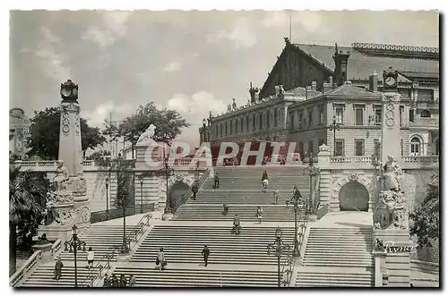 Cartes postales moderne Marseille L'Escalier Monumental de la Gare Saint Charles