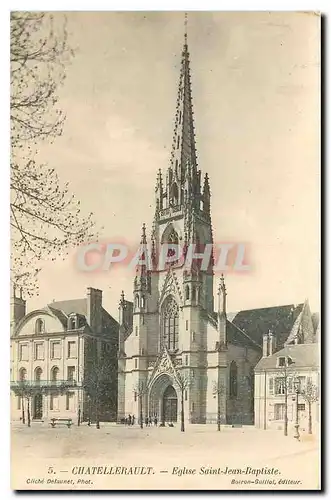 Cartes postales Chatellerault Eglise Saint Jean Baptiste