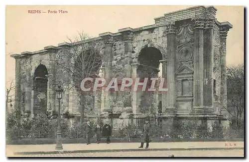 Cartes postales Reims Porte Mars