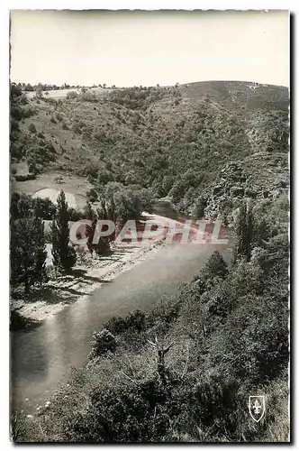 Cartes postales La Vallee pittoresque de la Sioule Les grosses truites mouchent sous les peupliers