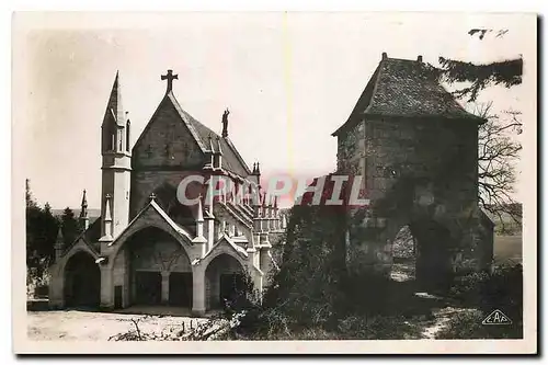 Ansichtskarte AK Vaucouleurs Chapelle Castrale et Porte de France