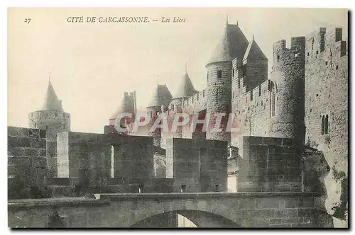 Ansichtskarte AK Cite de Carcassonne Les Lices