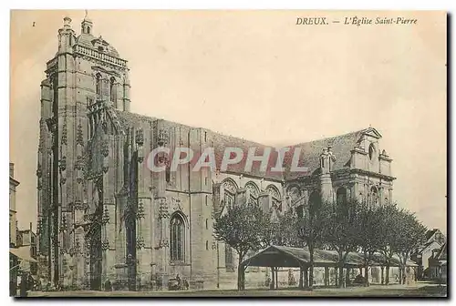 Cartes postales Dreux L'Eglise Saint Pierre