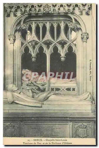 Cartes postales Dreux Chapelle Saint Louis