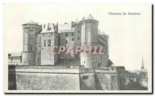 Cartes postales Chateau de Saumur