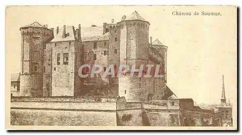 Cartes postales Chateau de Saumur