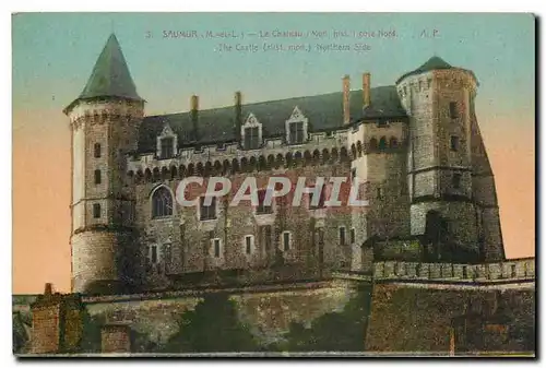 Cartes postales Saumur M et L Le Chateau