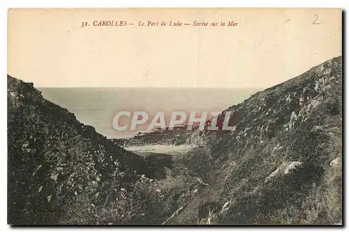 Cartes postales Carolles Le Port de Lude