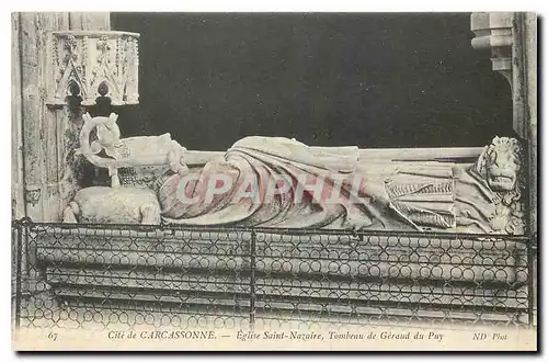 Cartes postales Cite de Carcassonne Eglise Saint Nazaire