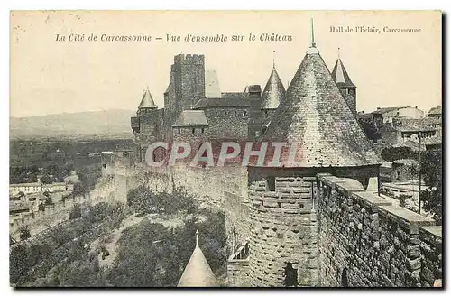 Cartes postales La Cite de Carcassonne Vue d'Ensemble sur le Chateau