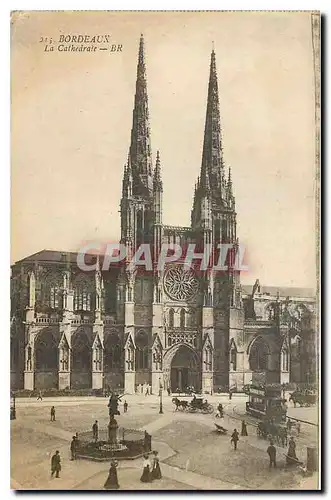 Cartes postales Bordeaux La Cathedrale