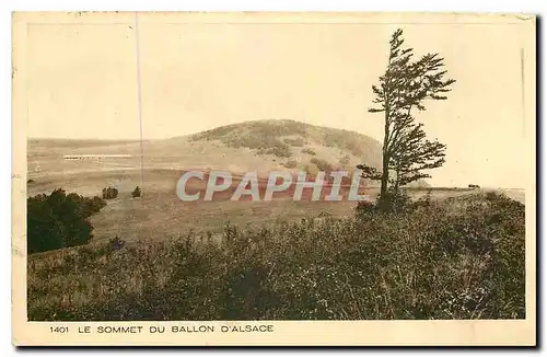 Cartes postales Le sommet du Ballon d'Alsace