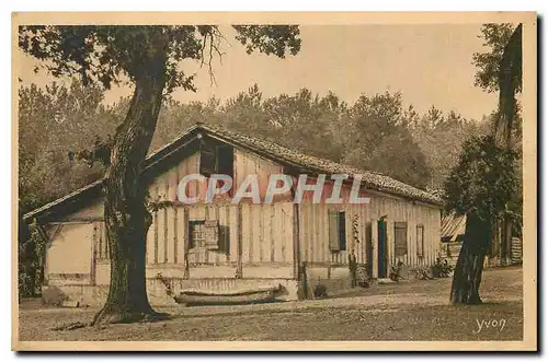 Ansichtskarte AK Les Landes de Gascogne Type de maison landaise