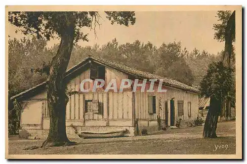 Cartes postales Les Landes de Gascogne Type de maison landaise