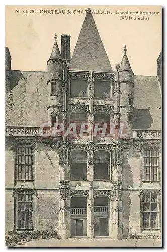 Ansichtskarte AK Chateau de Chateaudun Escalier d'honneur