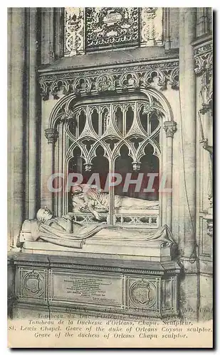 Ansichtskarte AK Dreux Chapelle Saint Louis Tombeau de la Duchesse d'Orleans