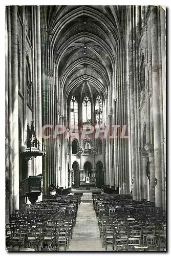 Ansichtskarte AK Senlis Oise Interieur de la Cathedrale