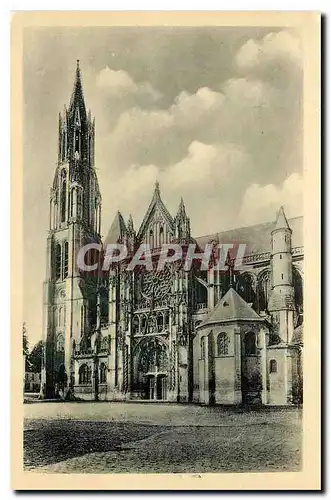 Cartes postales Senlis Facade Occidentale de la Cathedrale