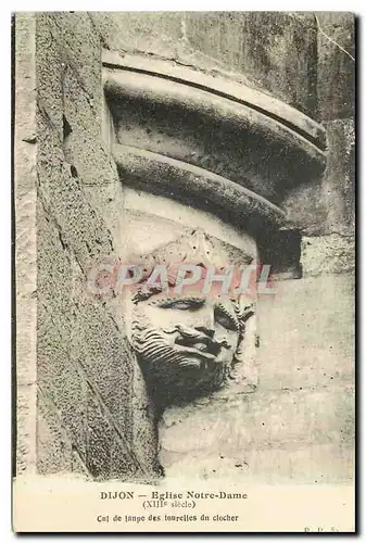 Cartes postales Dijon Eglise Notre Dame