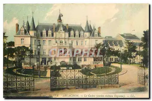 Ansichtskarte AK Arcachon Le Casino Deganne