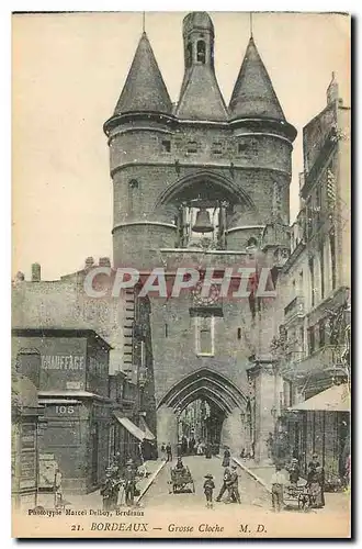 Cartes postales Bordeaux Grosse Cloche