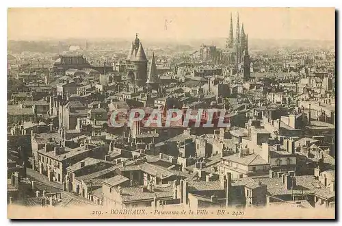 Cartes postales Bordeaux Panorama de la Ville