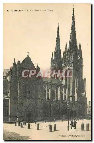 Cartes postales Quimper La Cathedrale