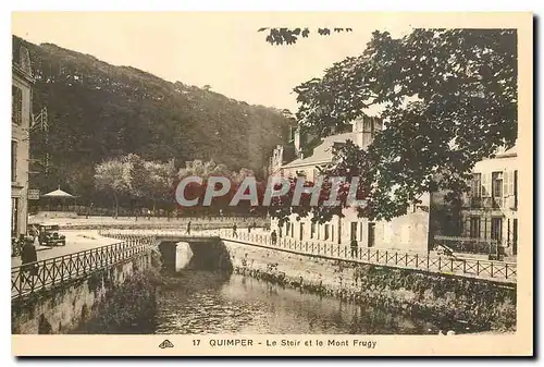 Ansichtskarte AK Quimper Le Steir et le Mont Frugy